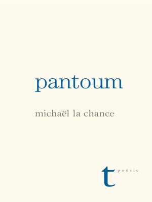 cover image of Pantoum